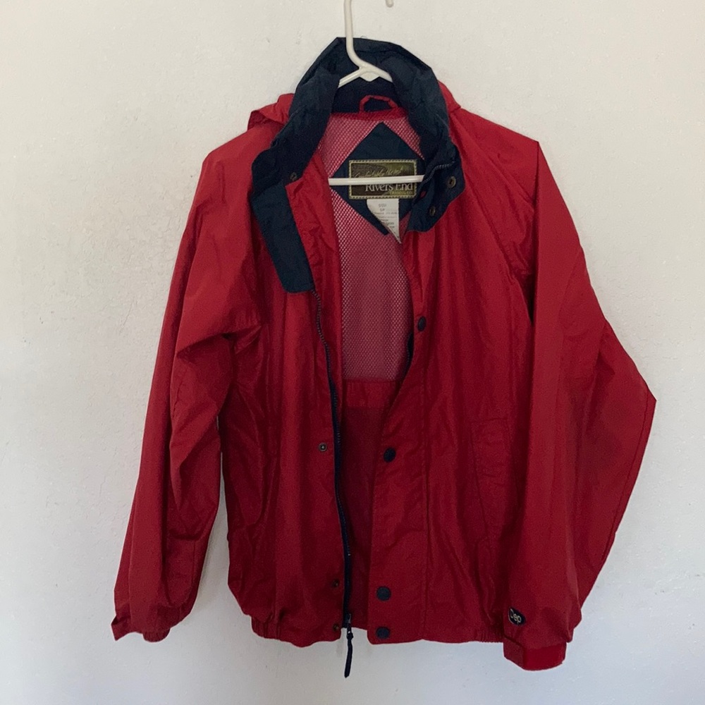Vintage Rain Jacket By River’s End Trading Co. Gem